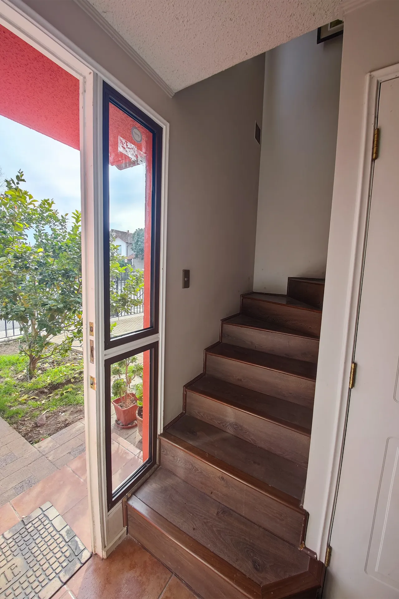 Puerta ventana de acceso con termopanel, Ventanas Termopanel Las Violetas